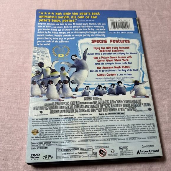 Happy Feet DVD Widescreen Edition - Picture 3 of 10